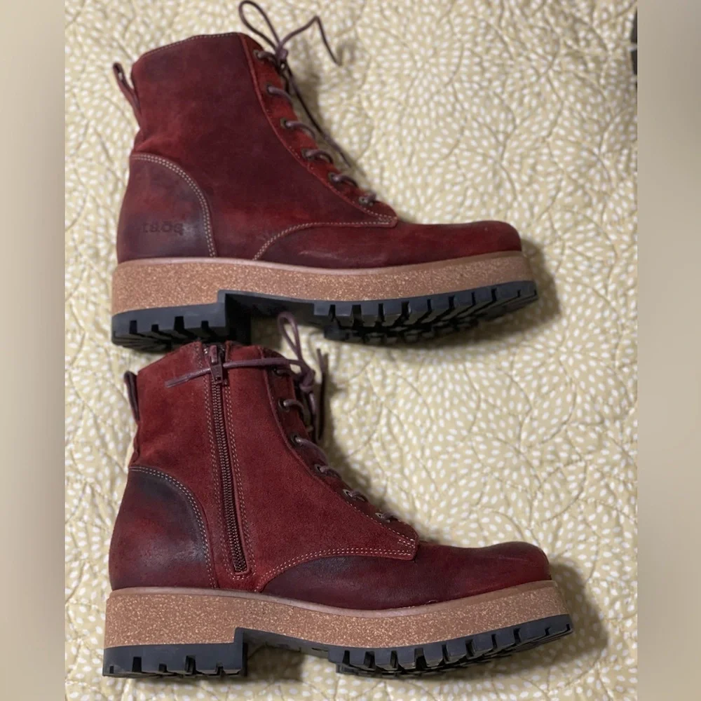 EUC Taos- Main Street Boot-Garnet size 7 - 7 1/2 - Picture 5 of 16
